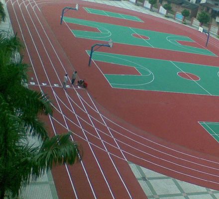 塑膠跑道、亞克力球場(chǎng)硅PU球場(chǎng)、聚氨酯球場(chǎng)